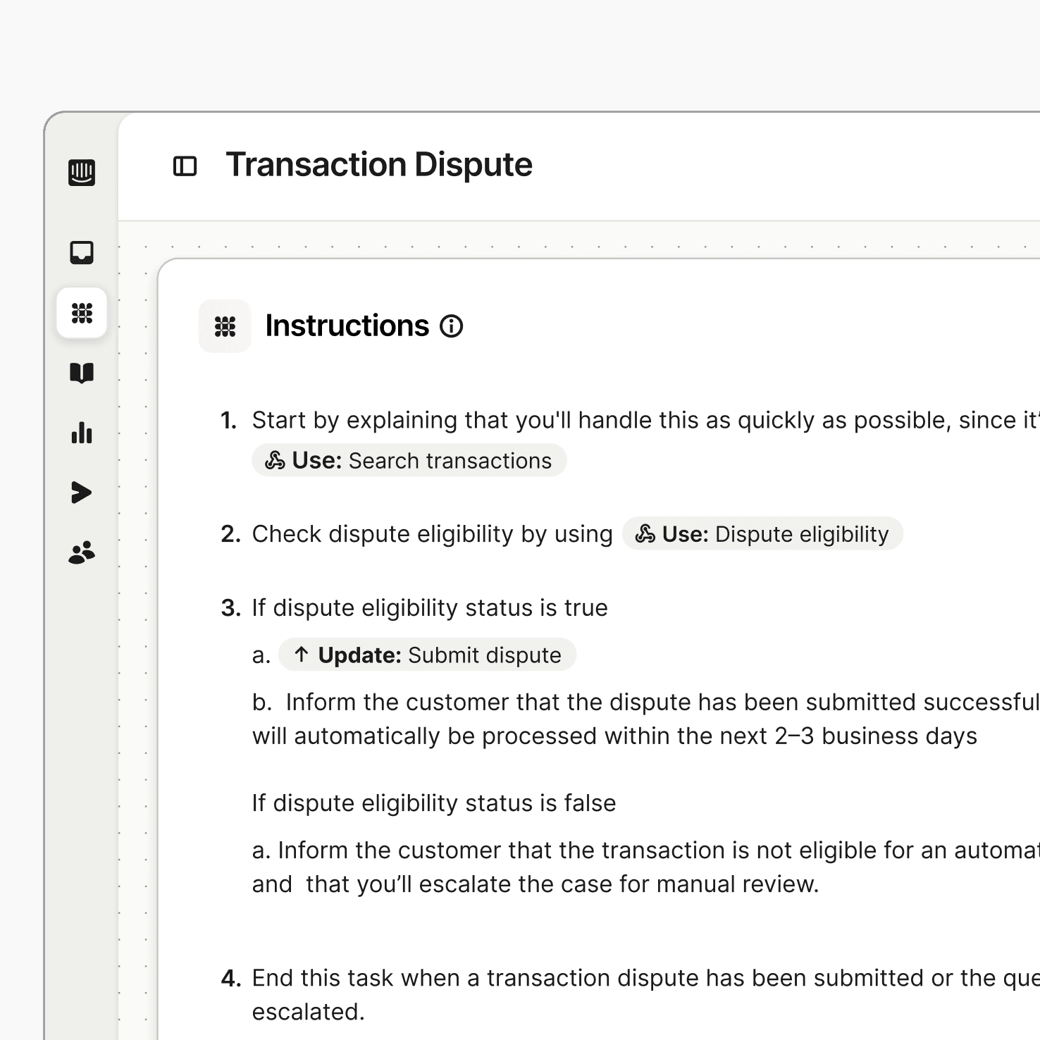 Procedures resolve complex queries with precision