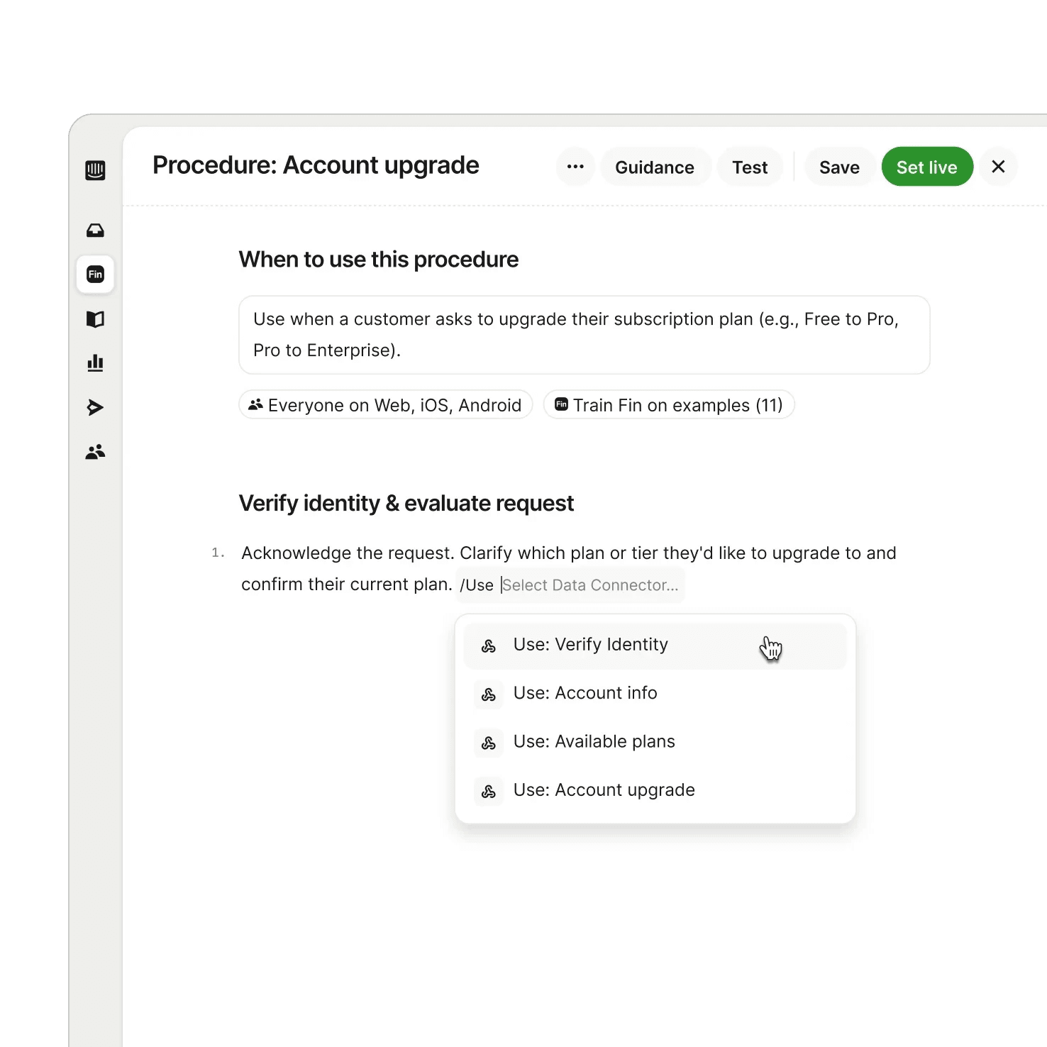 Train, Test, Deploy, Analyze workflow