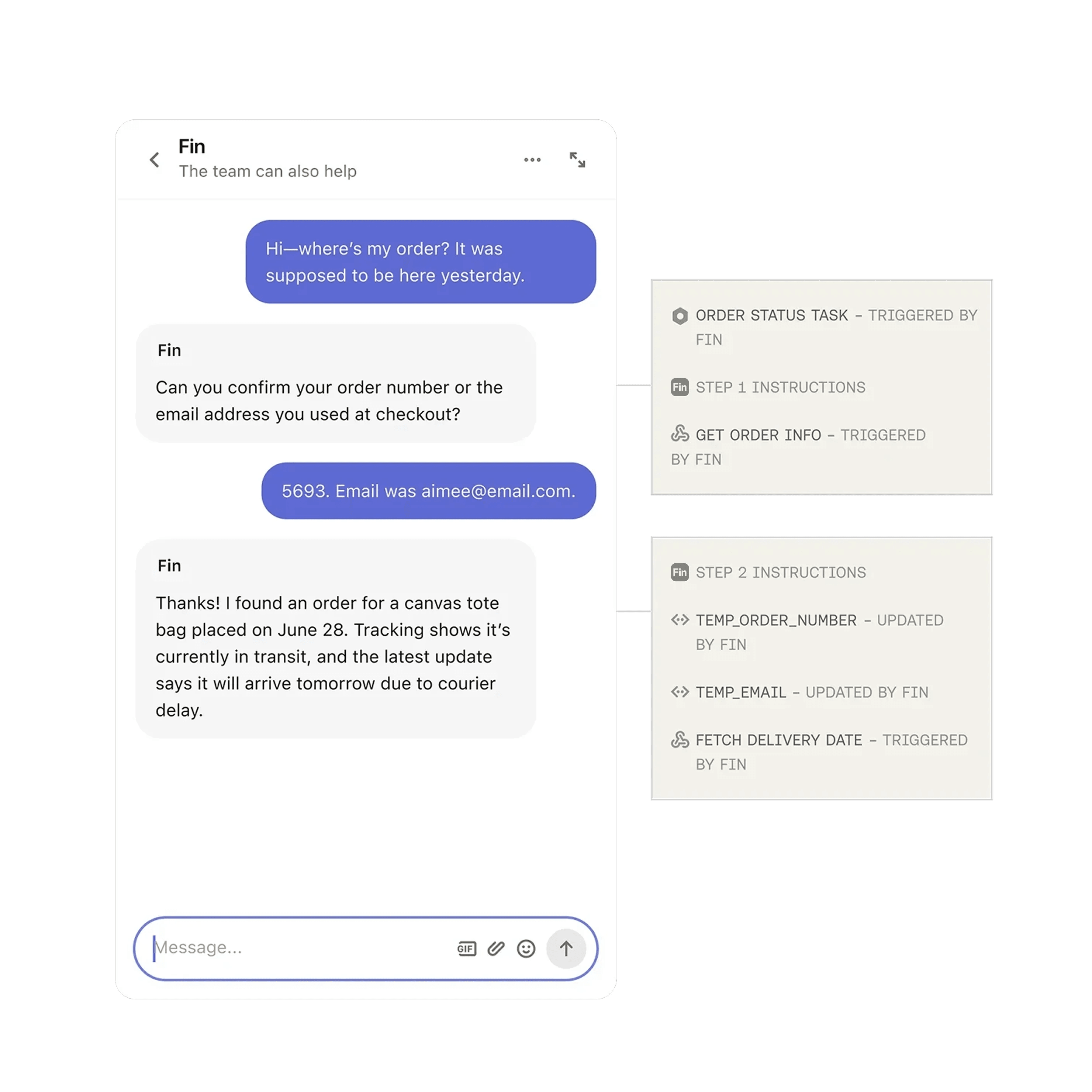 Resolving ecommerce issues like cancellations, shipping, and returns on mobile