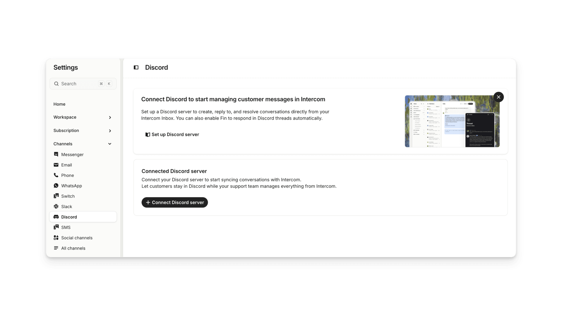 Fin over Discord