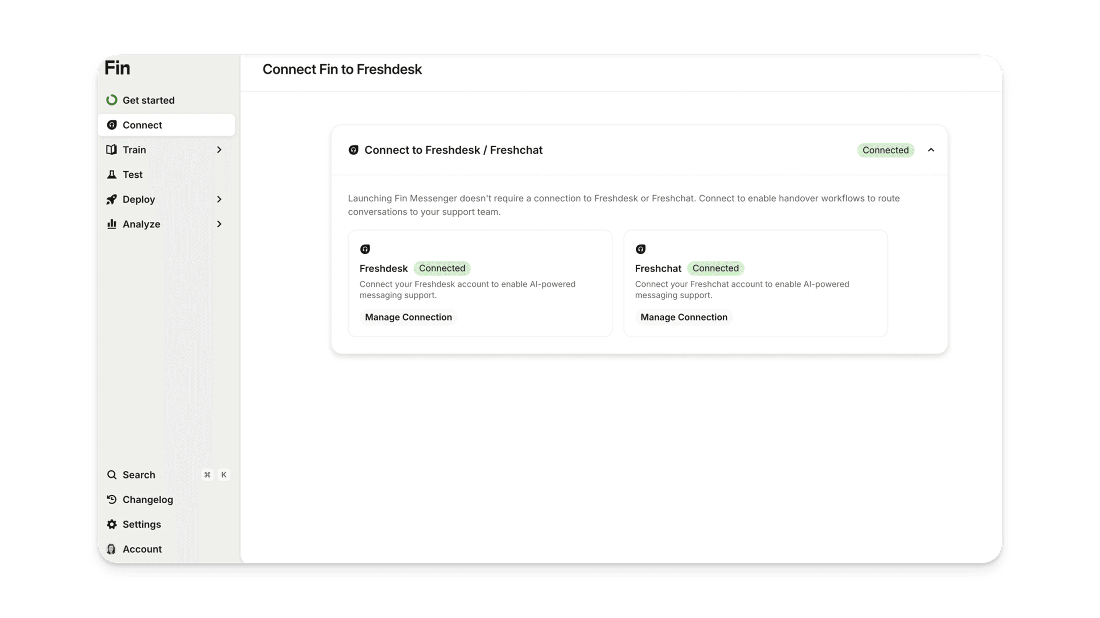 Fin for Freshdesk